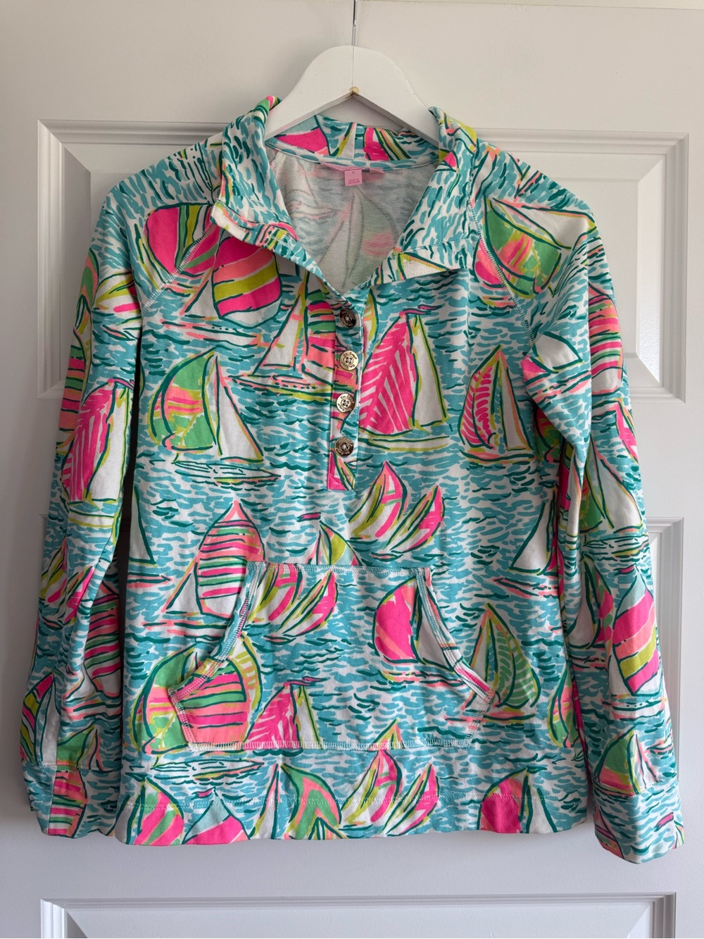 Lilly Pulitzer Captain Popover Multi Pop Up You Gotta Ugotta Regatta Skipper